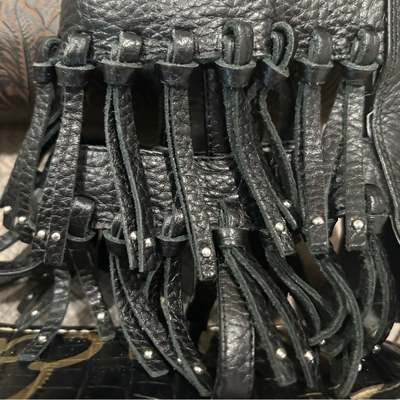 Sam Edelman Western Fringe stud sandals! - Picture 7 of 13